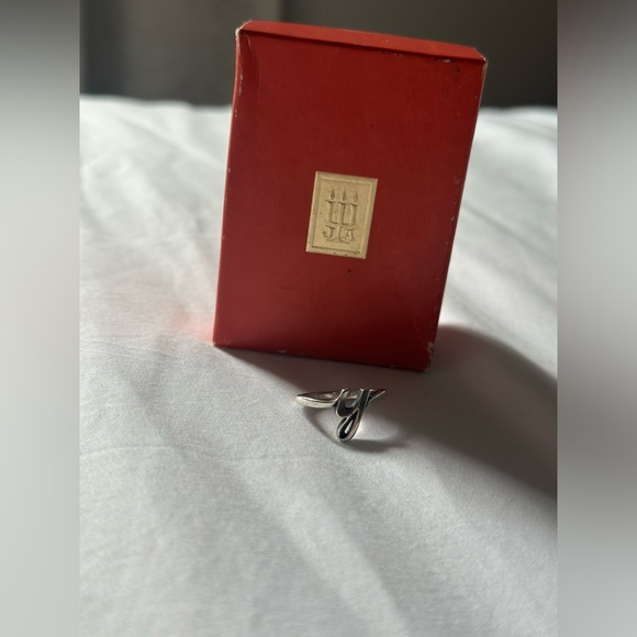 James Avery Y initial ring - Picture 2 of 4